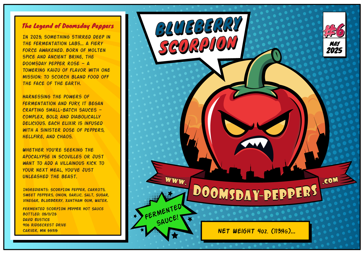 Blueberry Scorpion